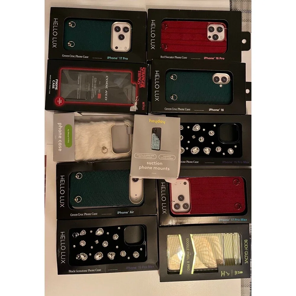 Wholesale Lot 10 Target Cases + heyday Suction Mount iPhone 17 16 15 Pro NEW